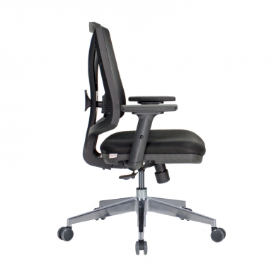 Ofis sandalyesi fileli bel destek üniteli Ayarlı Kolçaklı BLA 050