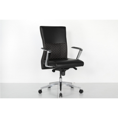 Deri Kaplamalı Toplantı Sandalyesi River