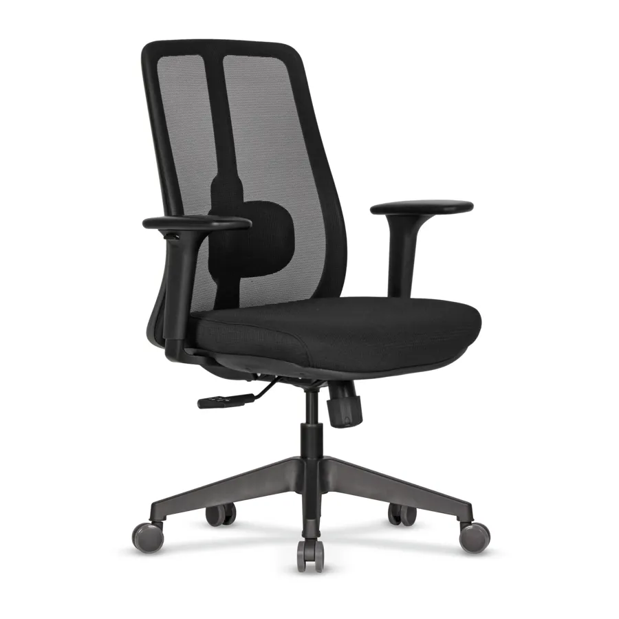 casella enz 02 enzo çalışma / toplantı koltuğu metal (alüminyum) ayak · ayarlı kolçak · multi tilt mekanizma